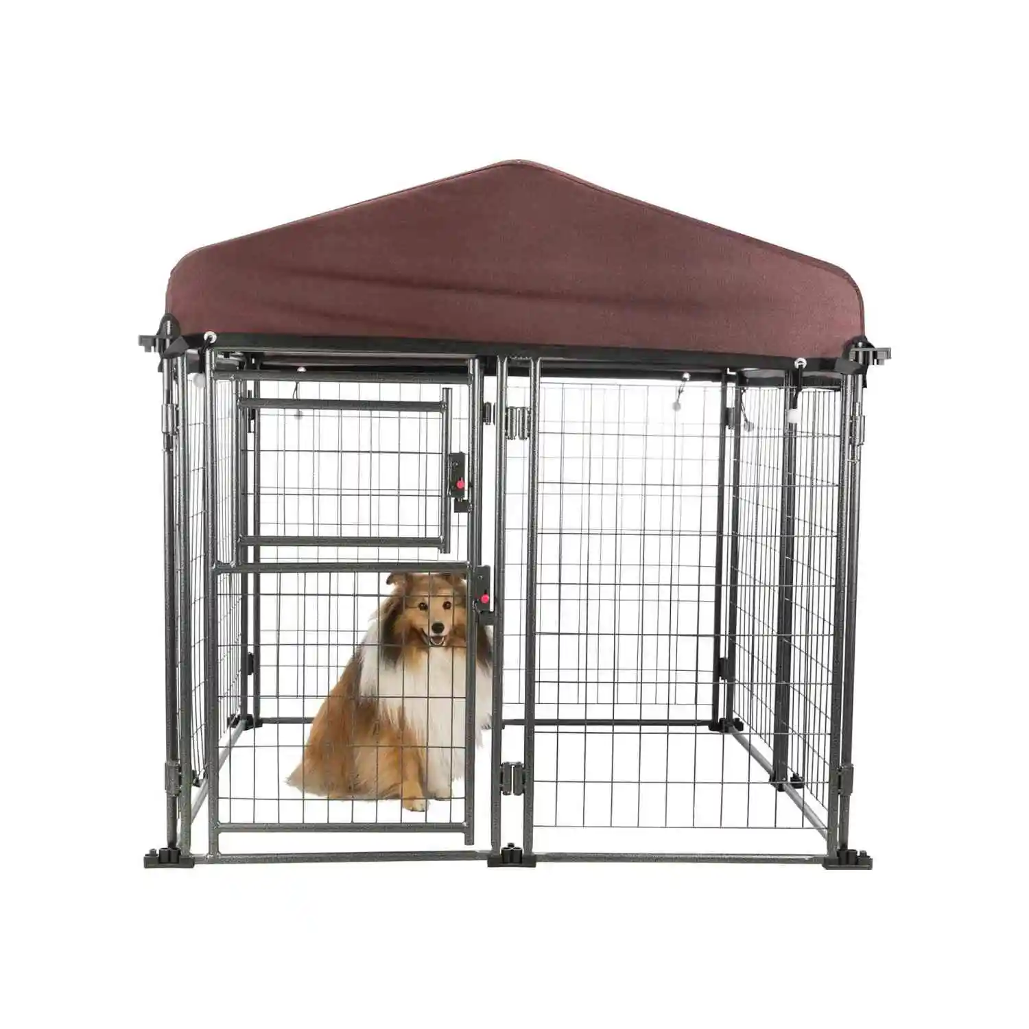TRIXIE Deluxe Outdoor Dog Kennel with Cover