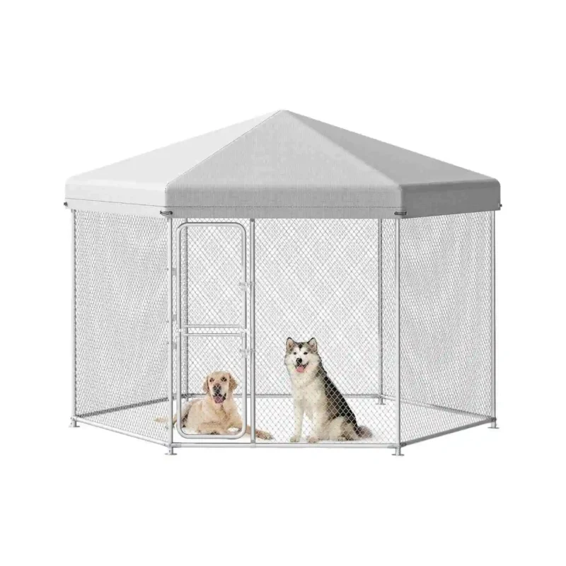 Chain Link Outdoor Dog Kennel