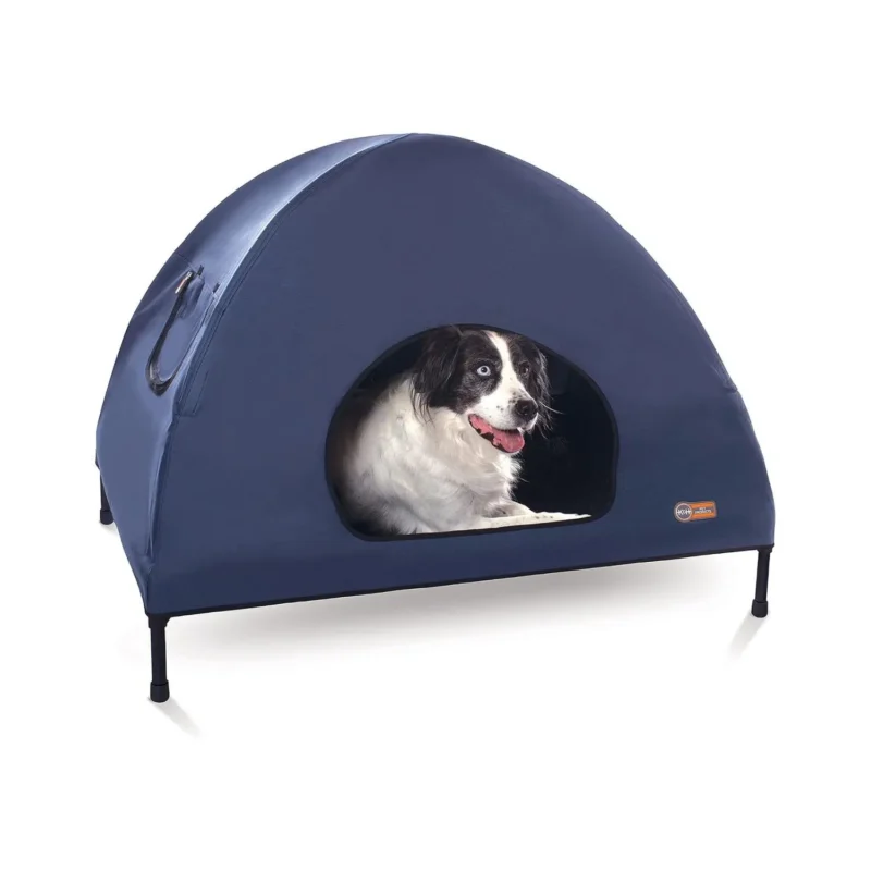 Raised Outdoor Dog Kennel