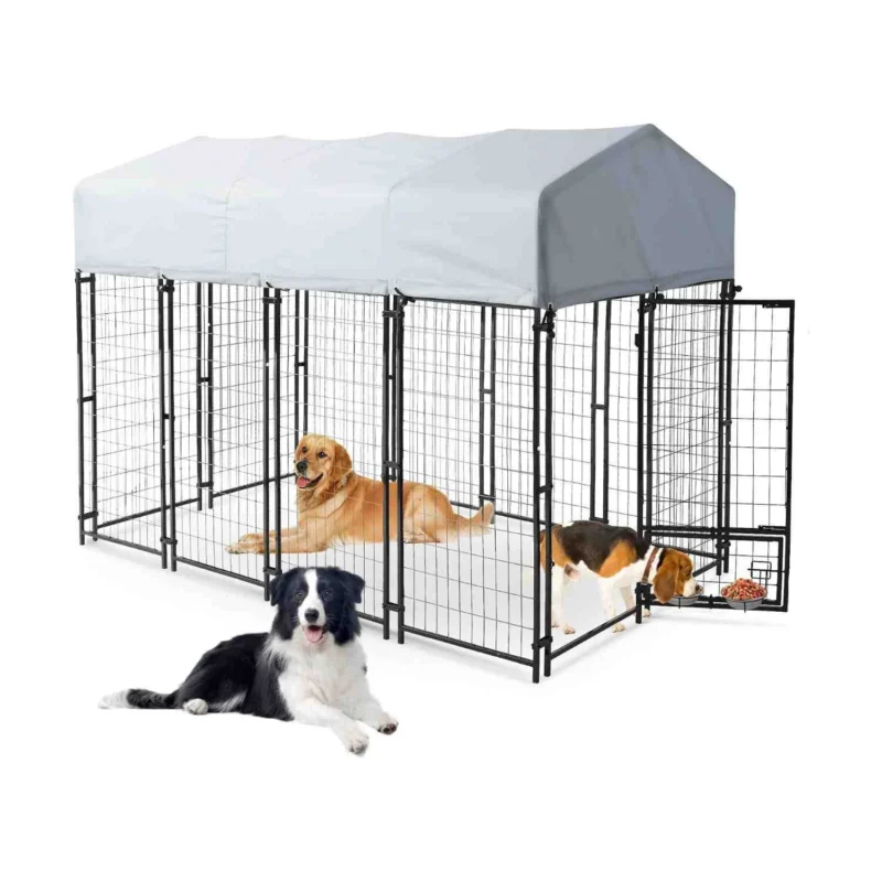 Welded Wire Outdoor Dog Kennel